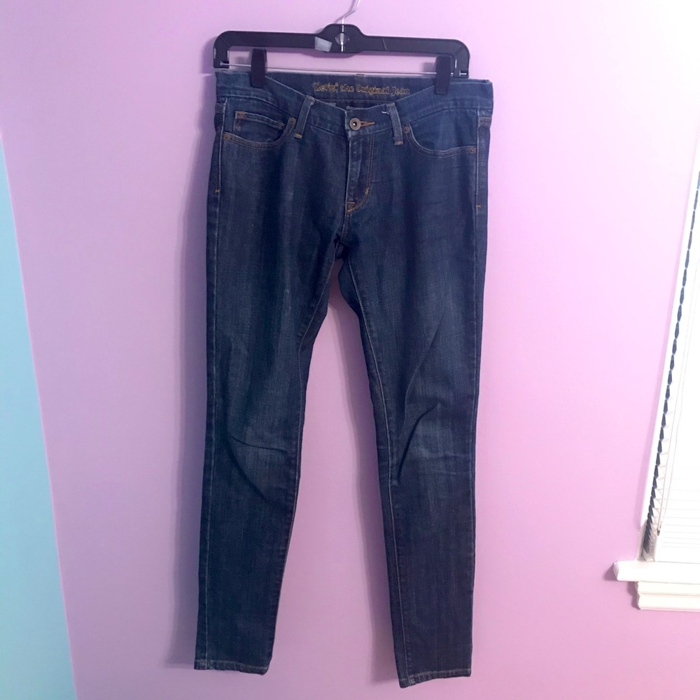 Levi’s 421 dark wash jeans